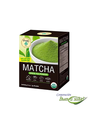 TE VERDE MATCHA (GREEN TEA POWDER) - CAJ X 20 U