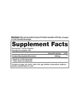 CREATINE DRAGON PHARMA fco 1 kg