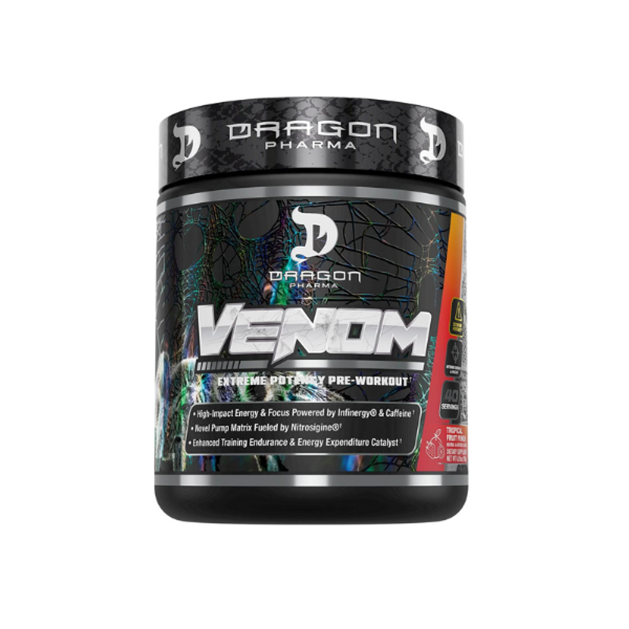 VENOM X 40SERV. (pre entreno) - Fco x 196 g. 1