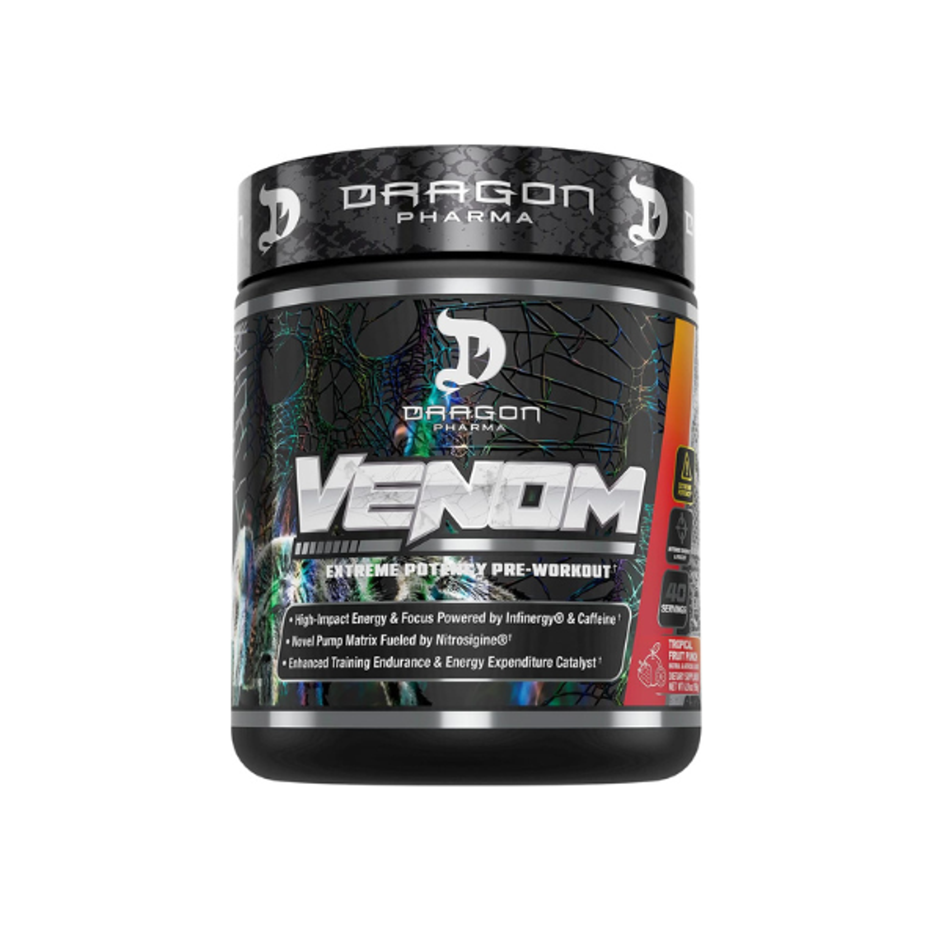 VENOM X 40SERV. (pre entreno) - Fco x 196 g. 1