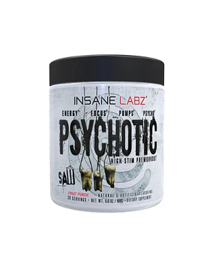 PSYCHOTIC BLANCO ( 30 serv ) x 188 g fco - FRUIT PUNCH