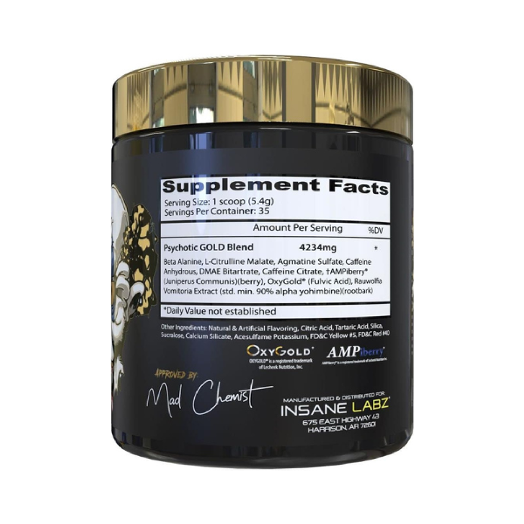 PSYCHOTIC DORADO (35 SERV) 202G 2