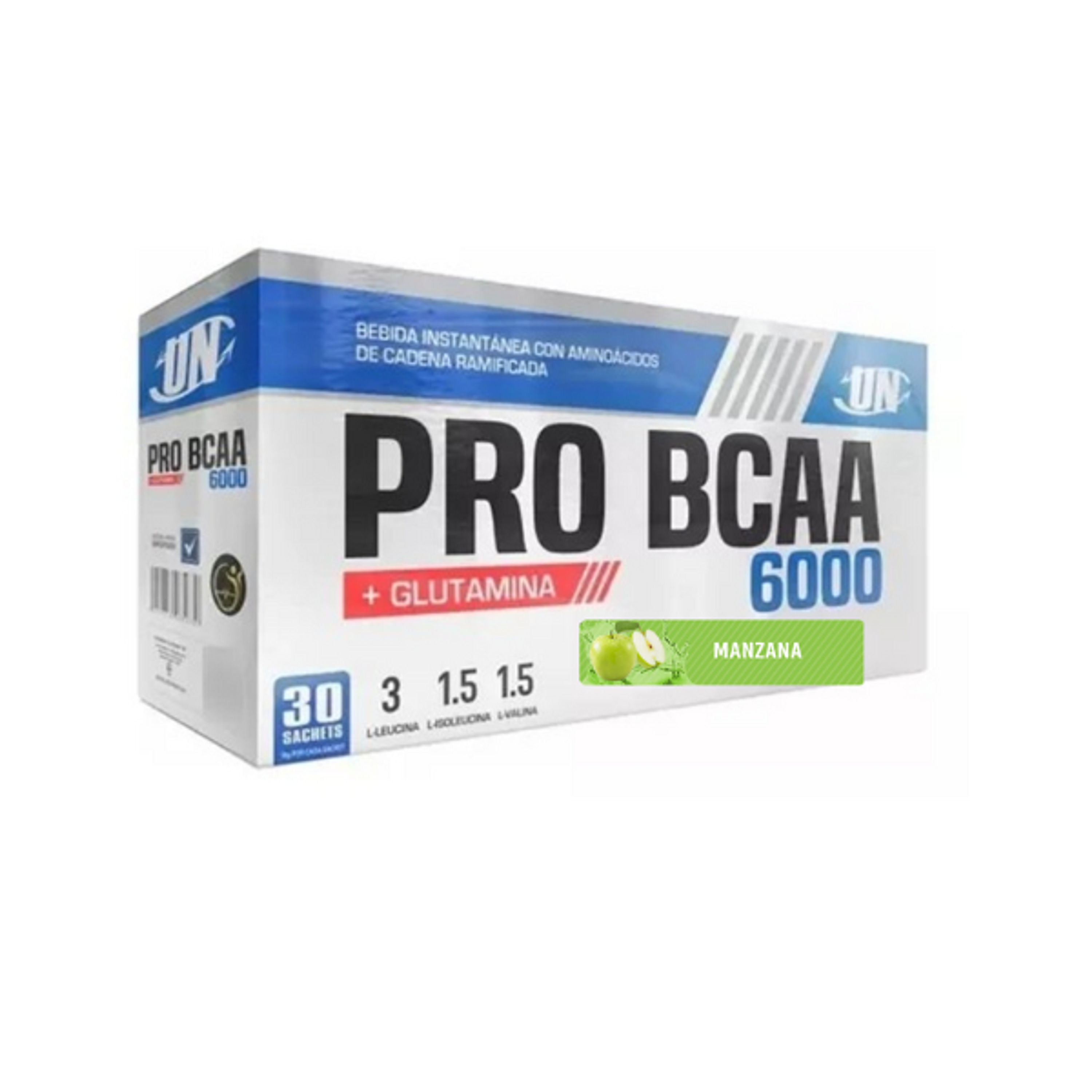 UN PRO BCAA x 500 g pote - NARANJA 4