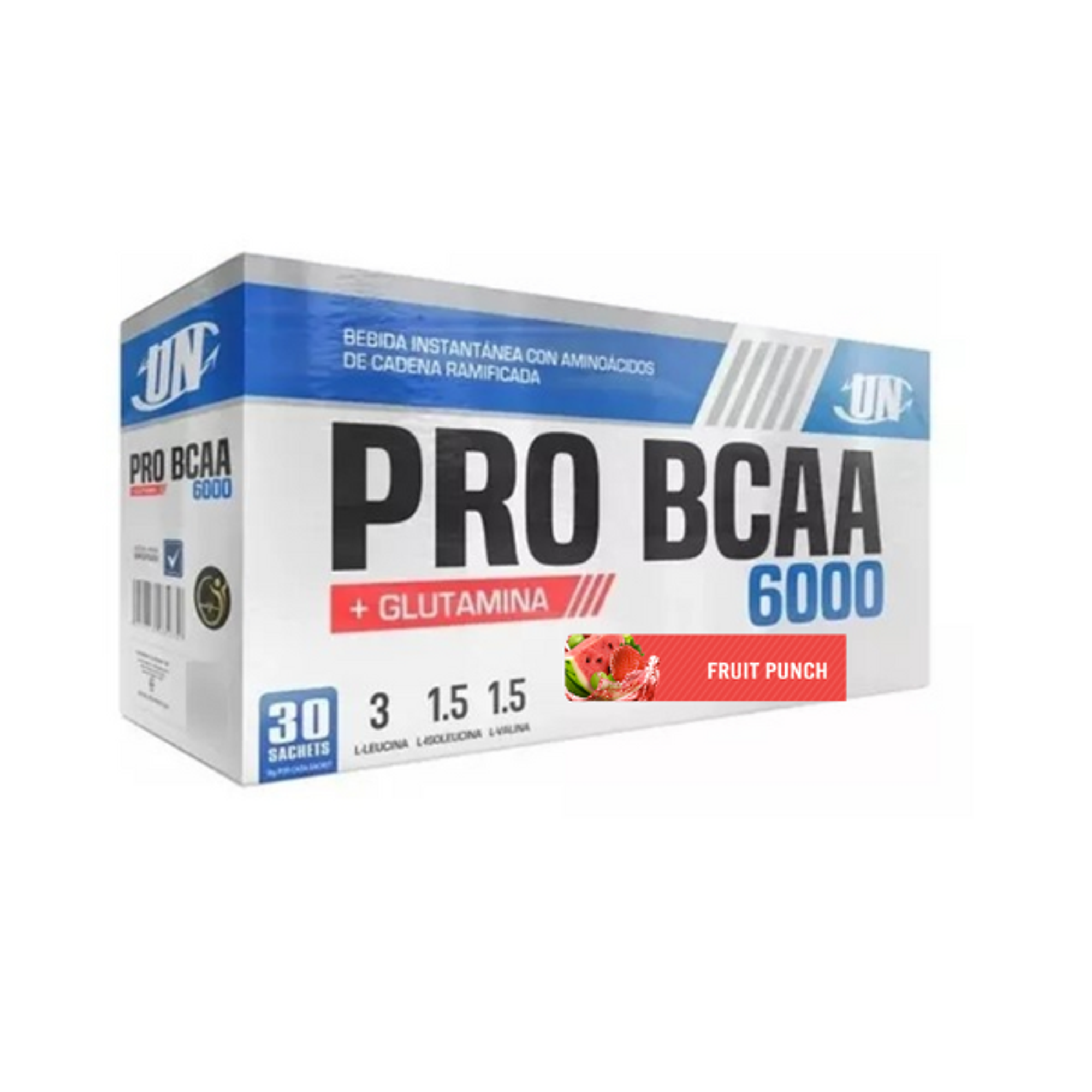 UN PRO BCAA x 500 g pote - NARANJA 5