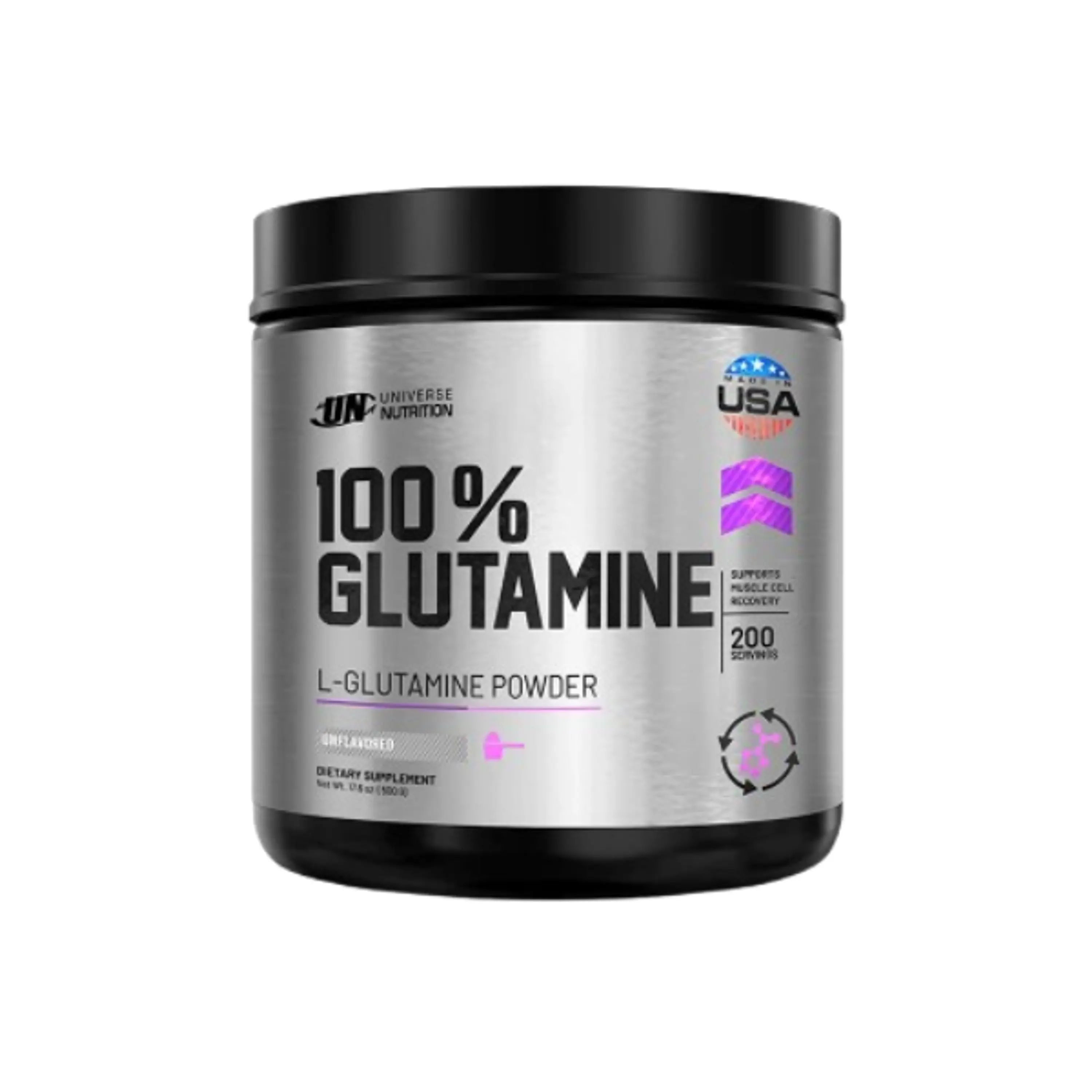 UN GLUTAMINA USA (100 % glutamine ) - Fco x 500 g. 1