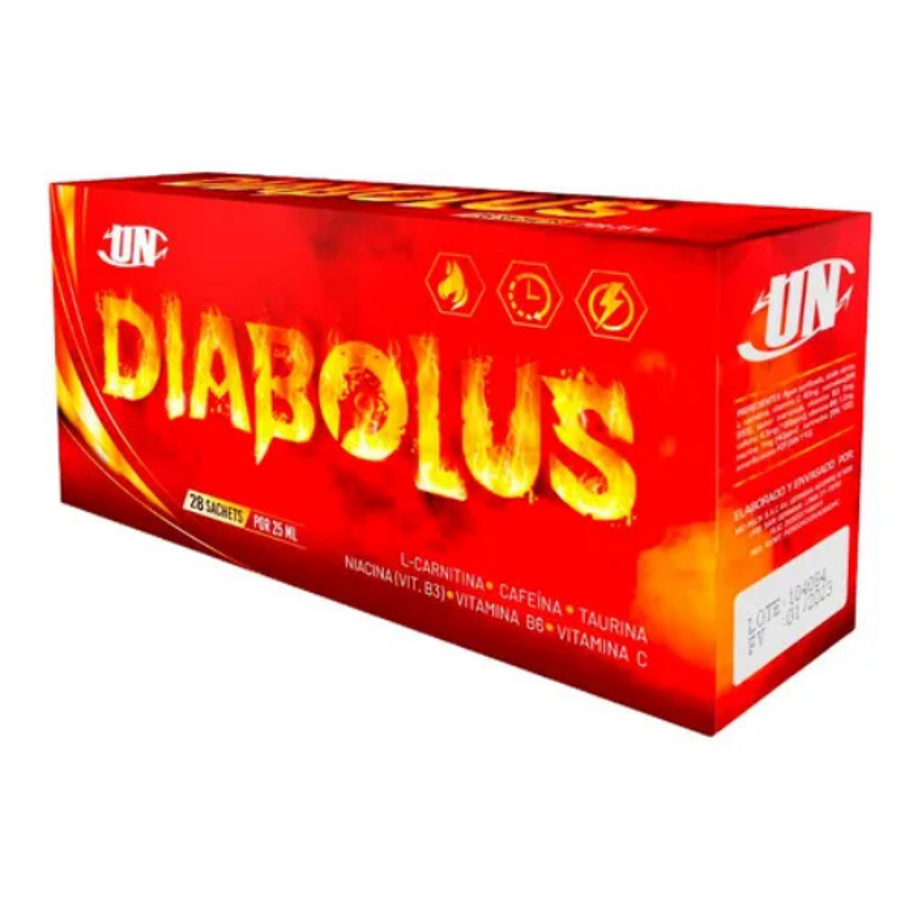 UN DIABOLUS caja x 28 sachets MARACUYA 1