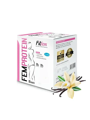 FEM PRO caja x 10 sachets - VAINILLA