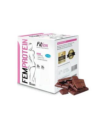 FEM PRO caja x 10 sachets - CHOCOLATE