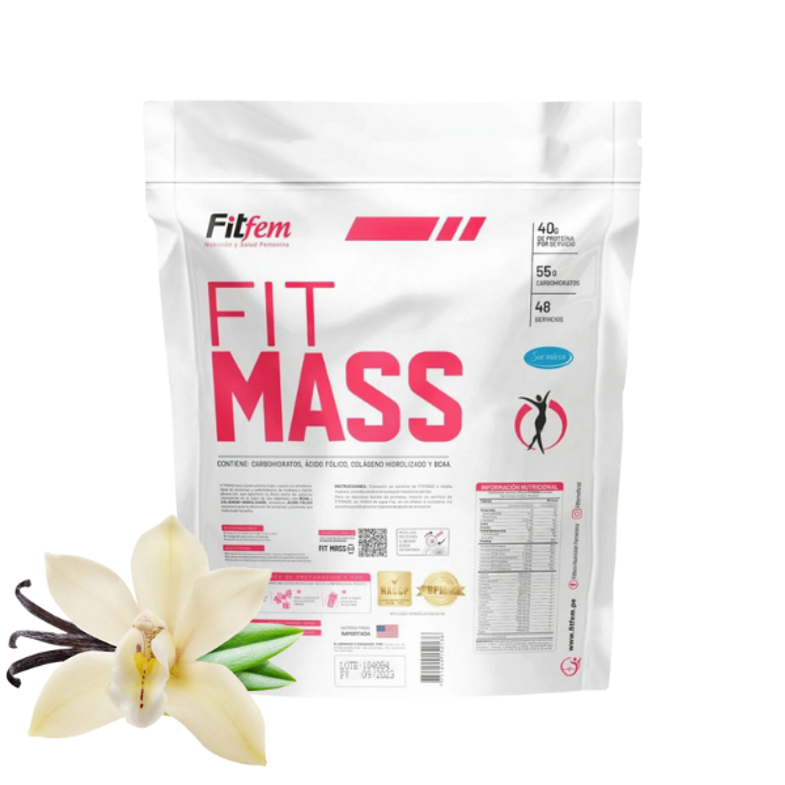 FITMAS x 5 Kg - VAINILLA 1