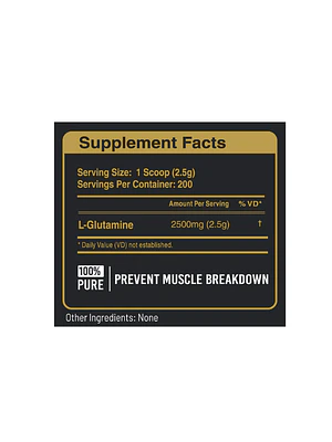 GLUTAMINA USA (L - glutmine) - Fco x 500 g