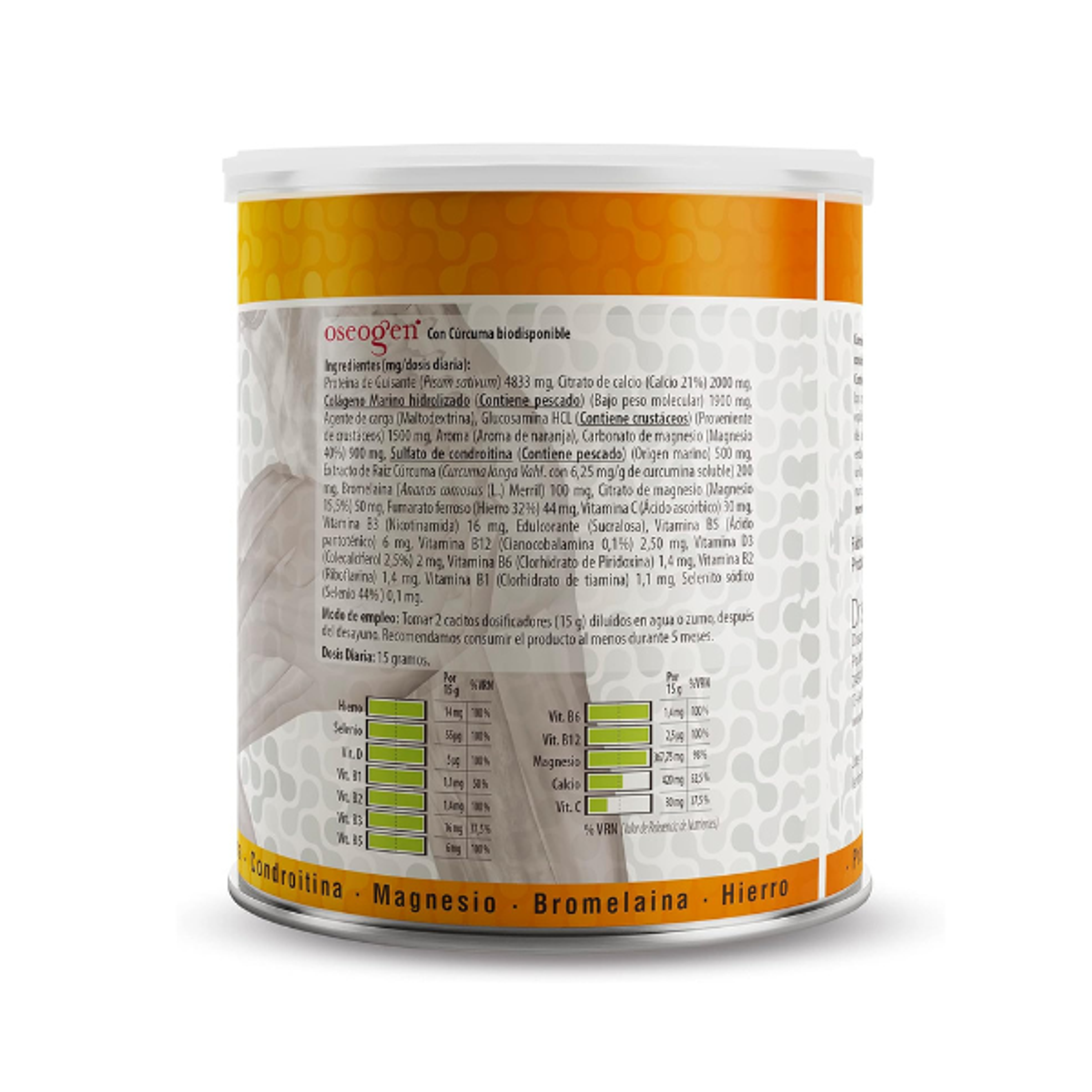 OSEOGEN + CURCUMA MOBILITY - fco 300 g.  3