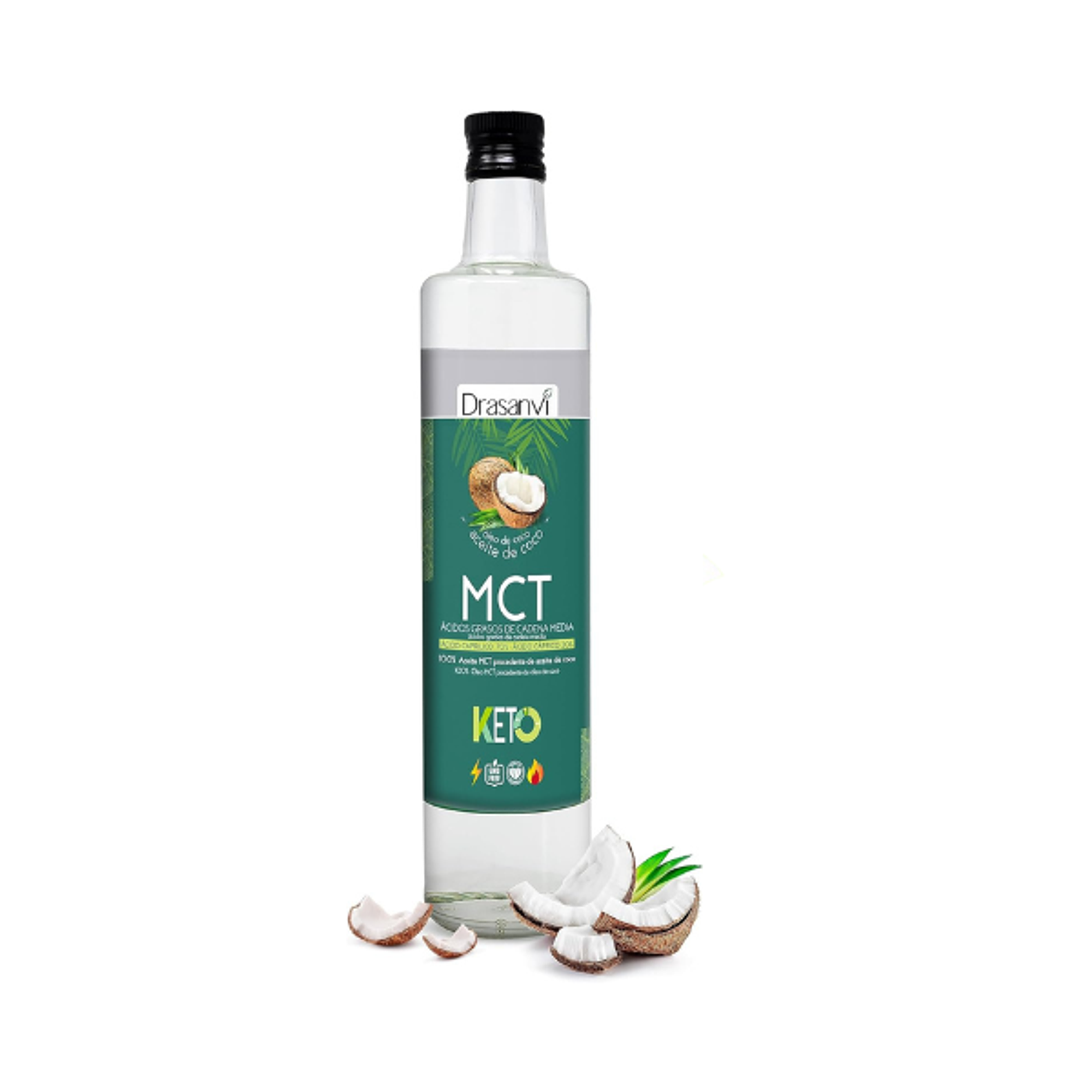 ACEITE DE COCO MCT - fco 500ml KETO 1