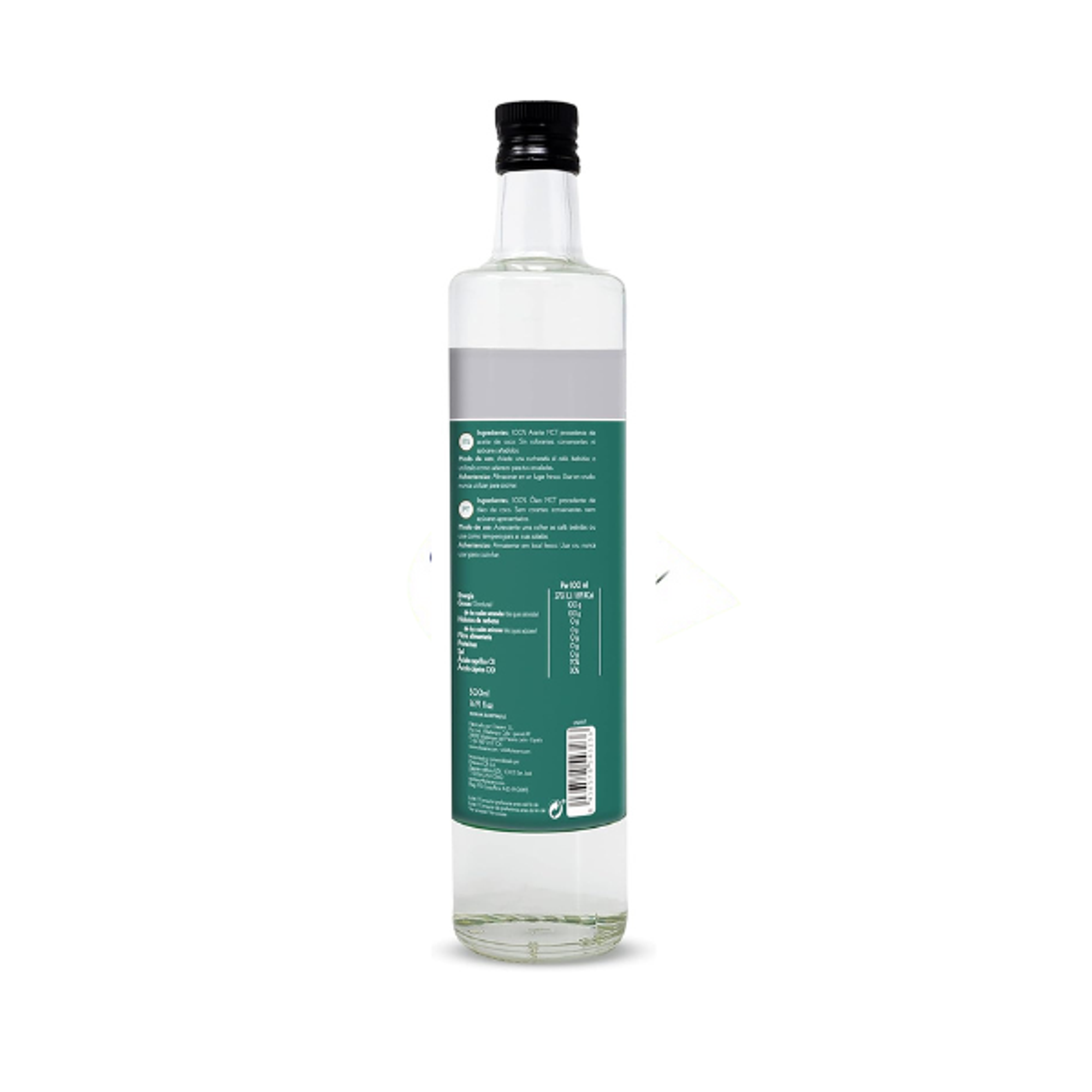 ACEITE DE COCO MCT - fco 500ml KETO 2