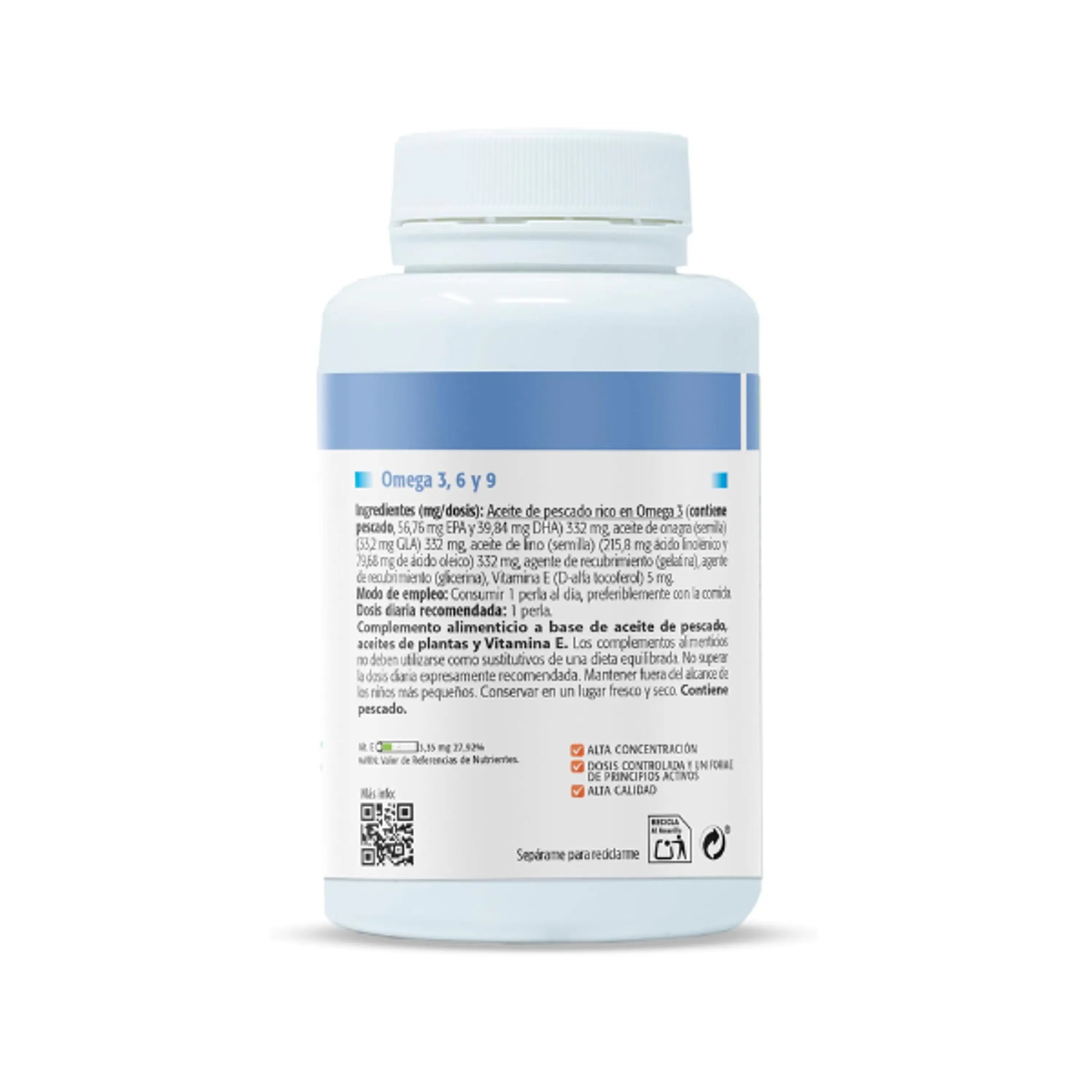 OMEGA 3,6,9 + VIT E - fco 100 Cáp Blandas 3