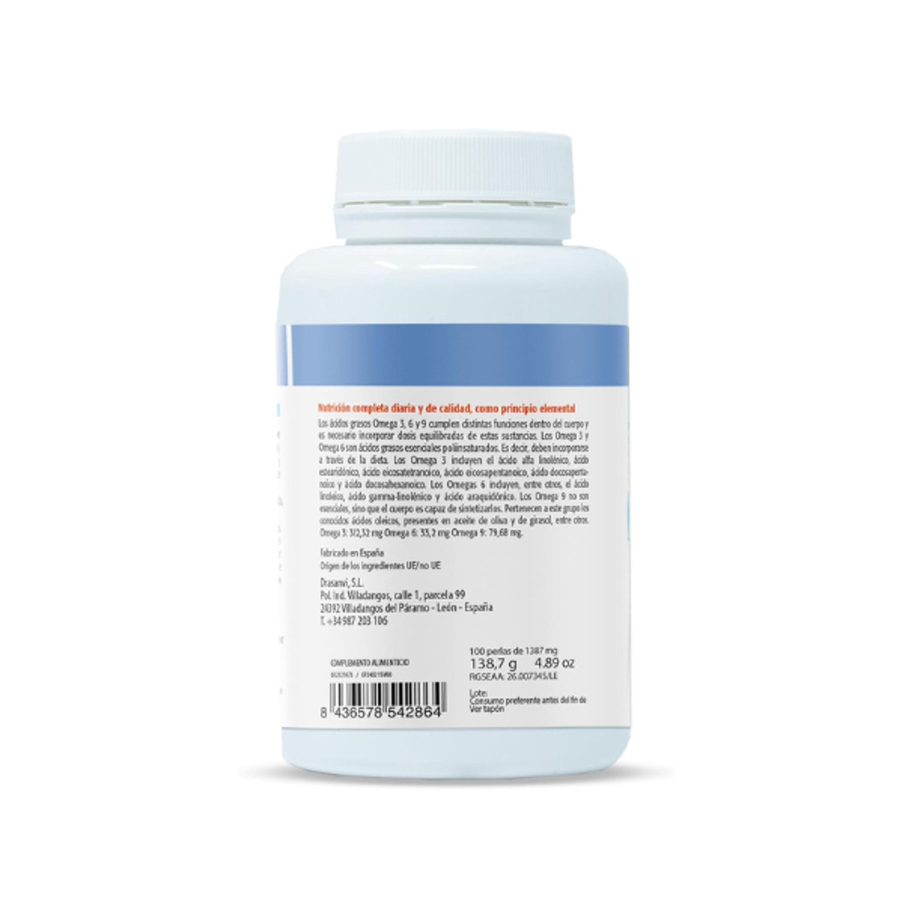 OMEGA 3,6,9 + VIT E - fco 100 Cáp Blandas 2