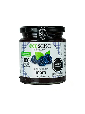 POSTRE (MERMELADA) MORA, UVA Y LIMON - fco 255g