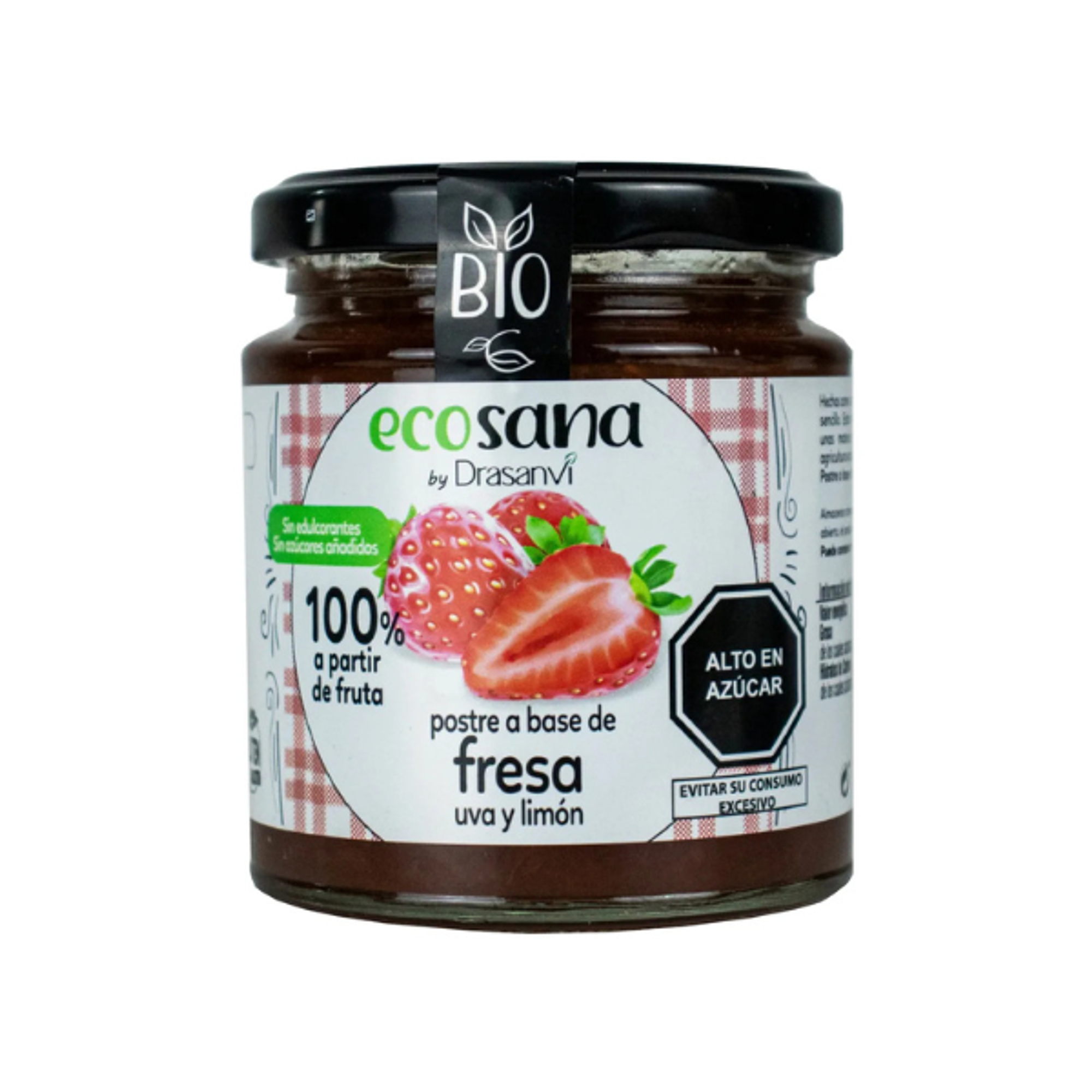 POSTRE (MERMELADA) FRESA, UVA Y LIMON - fco 255g 1