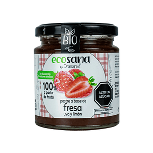 POSTRE (MERMELADA) FRESA, UVA Y LIMON - fco 255g
