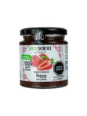 POSTRE (MERMELADA) FRESA, UVA Y LIMON - fco 255g