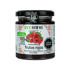 POSTRE (MERMELADA) FRUTOS ROJOS, UVA Y LIMON - fco 255g