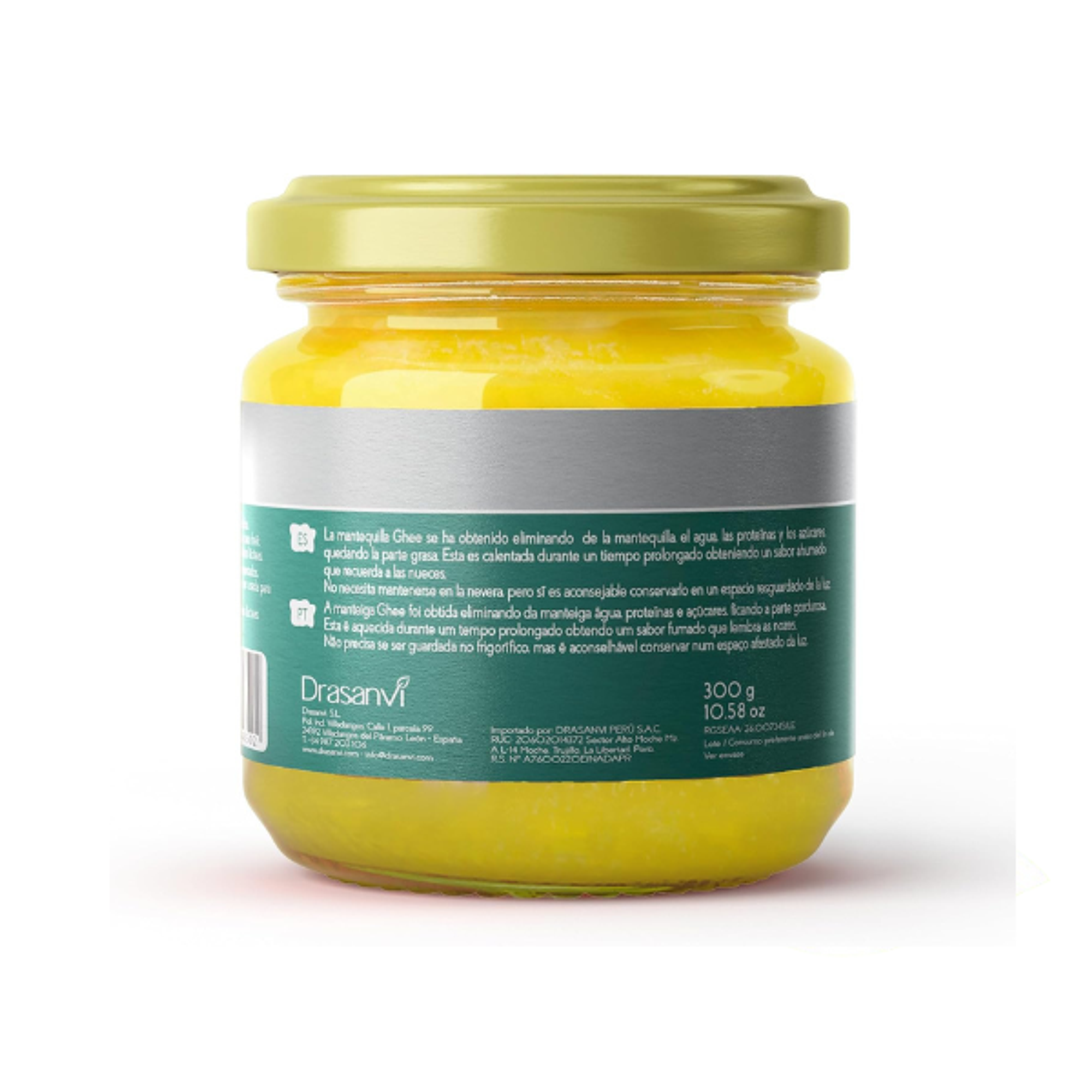 DRASANVI MANTEQUILLA CLARIFICADA GHEE - fco 300g KET 3