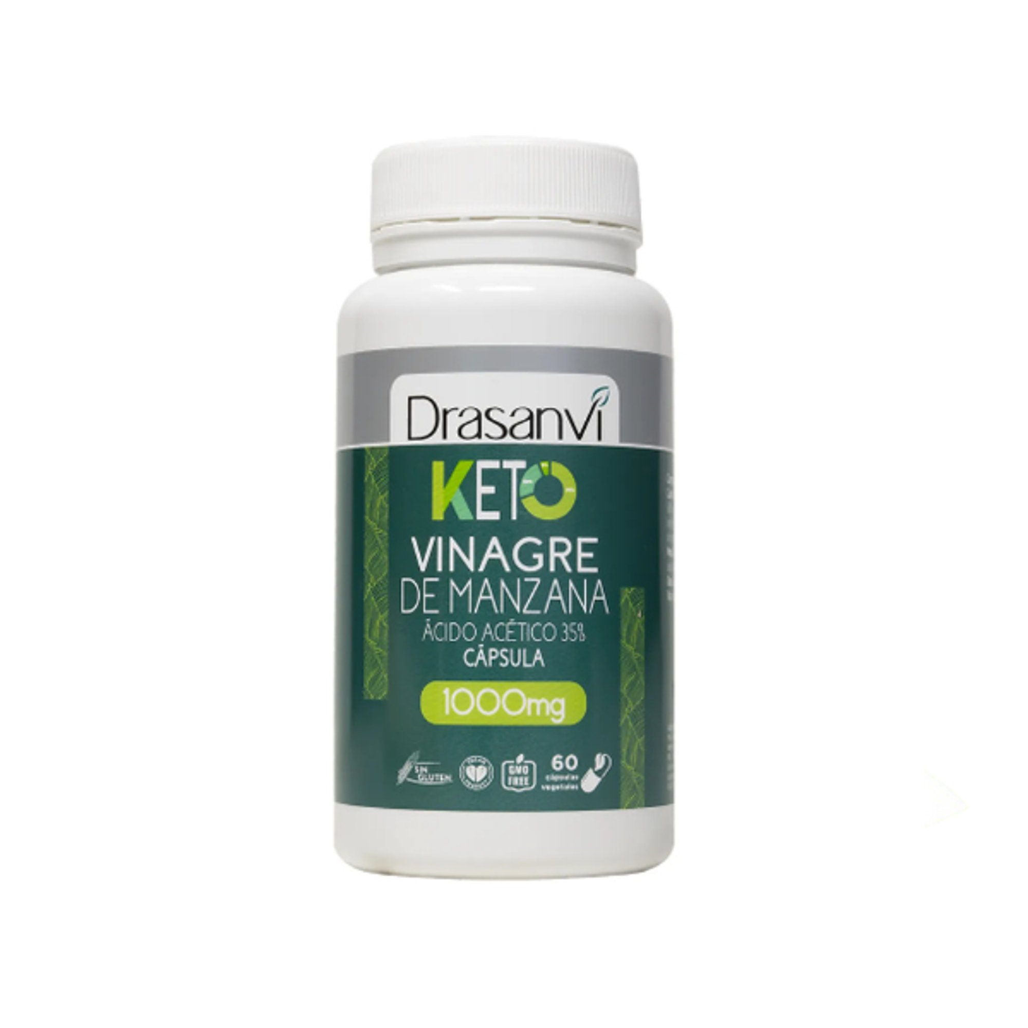 DRASANVI DE MANZANA 1000mg - fco 60cap KETO 1