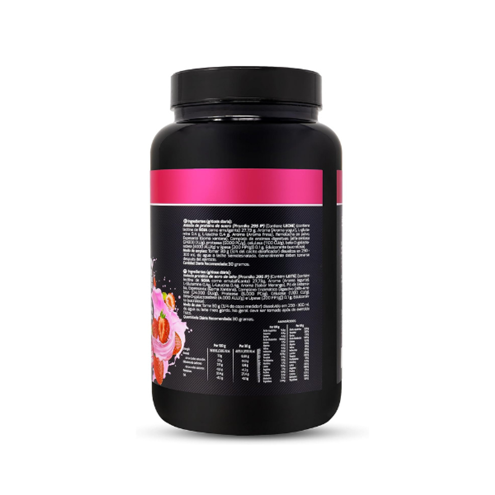 ISO WHEY PROTEIN SABOR FRESA -  800 gr SPORT LIVE 3