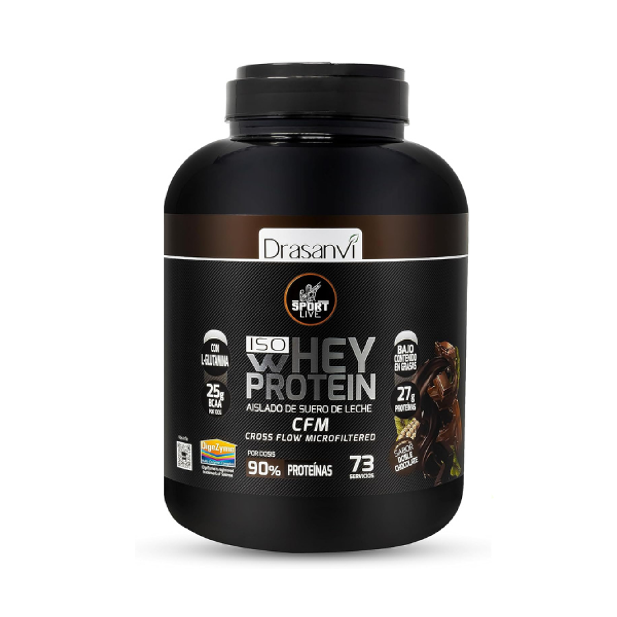 ISO WHEY PROTEIN SABOR CHOCOLATE -  2200 gr SPORT LIVE 1