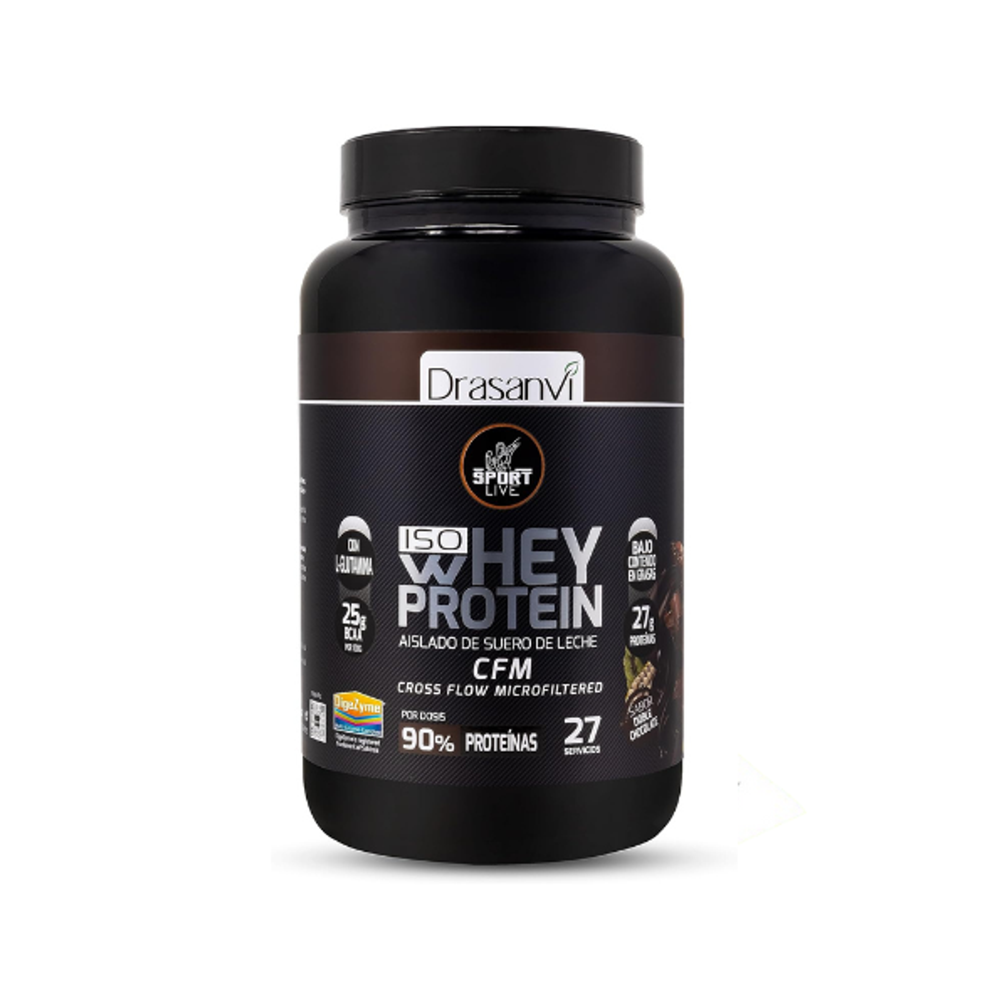 ISO WHEY PROTEIN SABOR CHOCOLATE -  800 gr SPORT LIVE 1