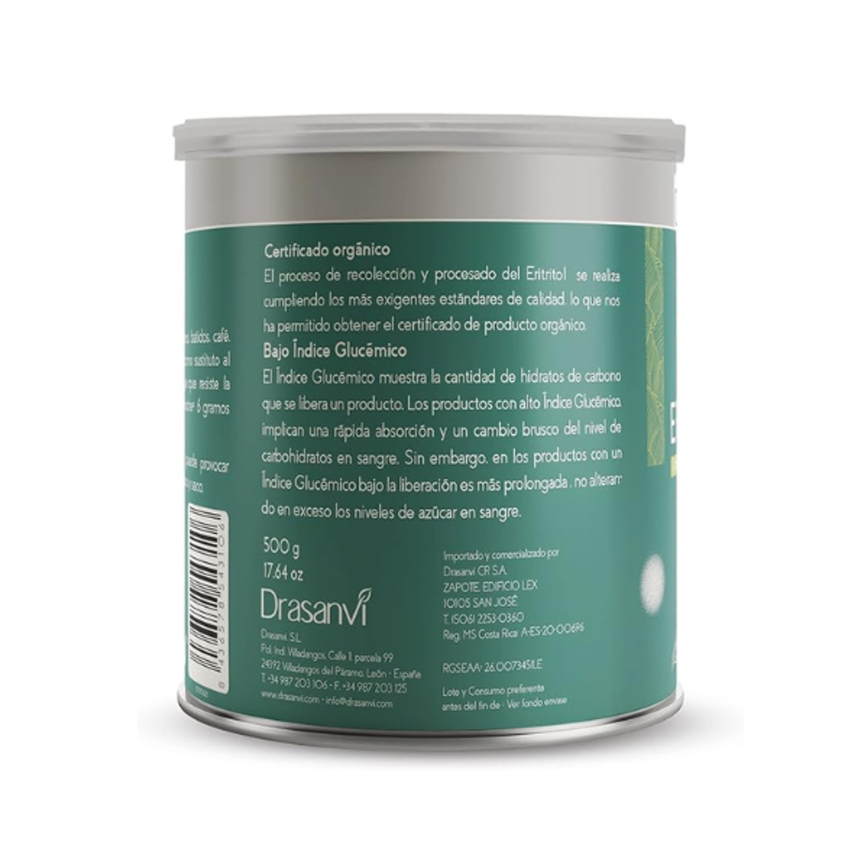 ERITRITOL - fco 500g KETO 3