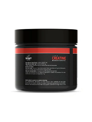 CREATINA MONOHIDRATO - fco 300g SPORT LIVE
