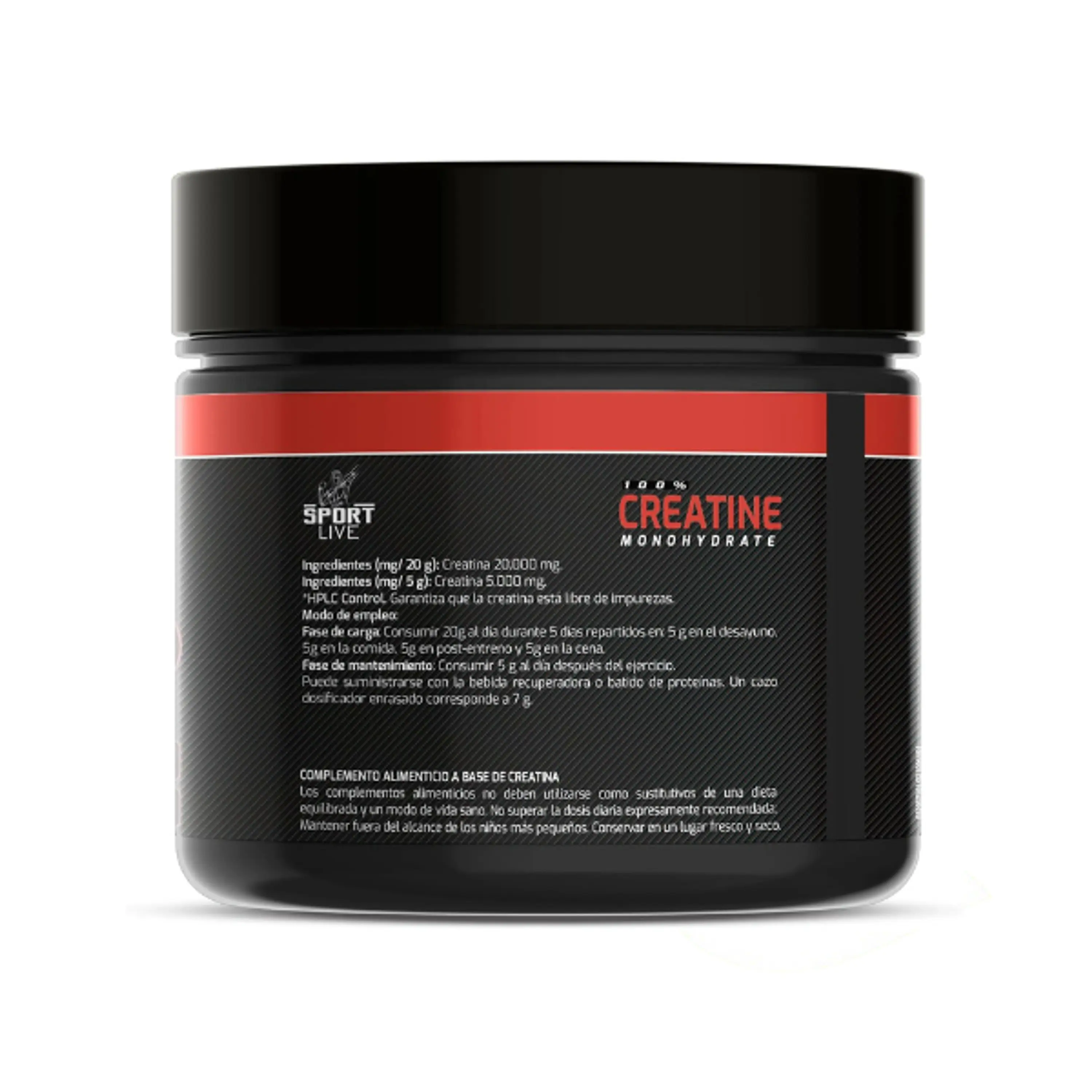 CREATINA MONOHIDRATO - fco 300g SPORT LIVE 2
