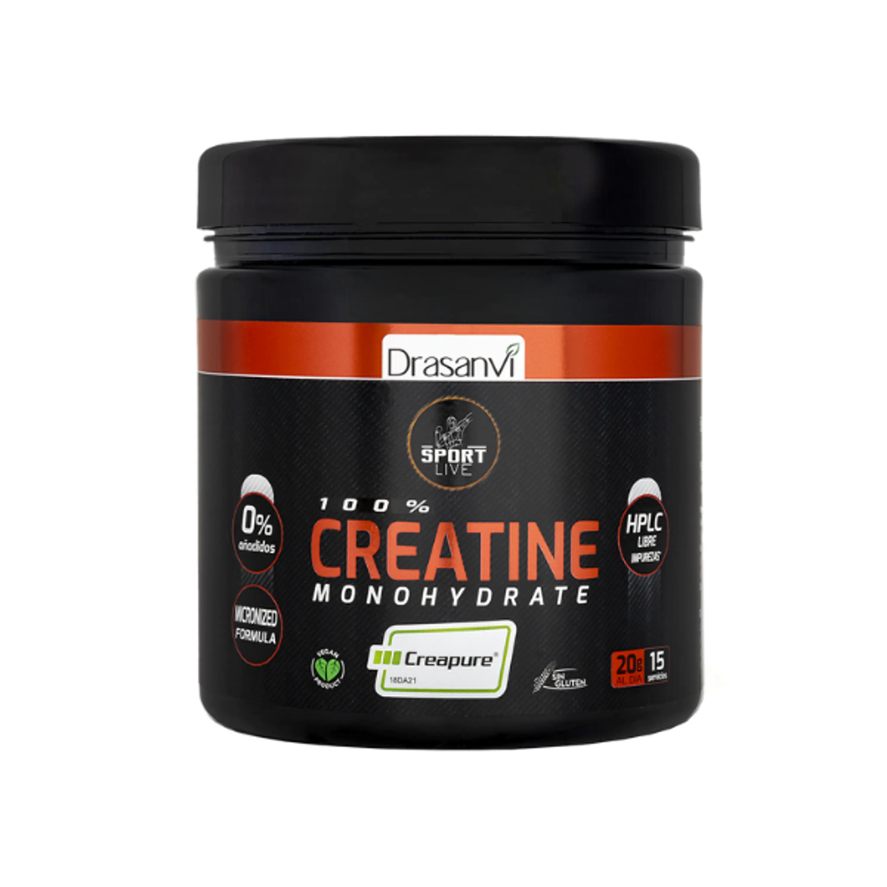 CREATINA MONOHIDRATO CREAPURE - fco 300g SPORT LIVE 1