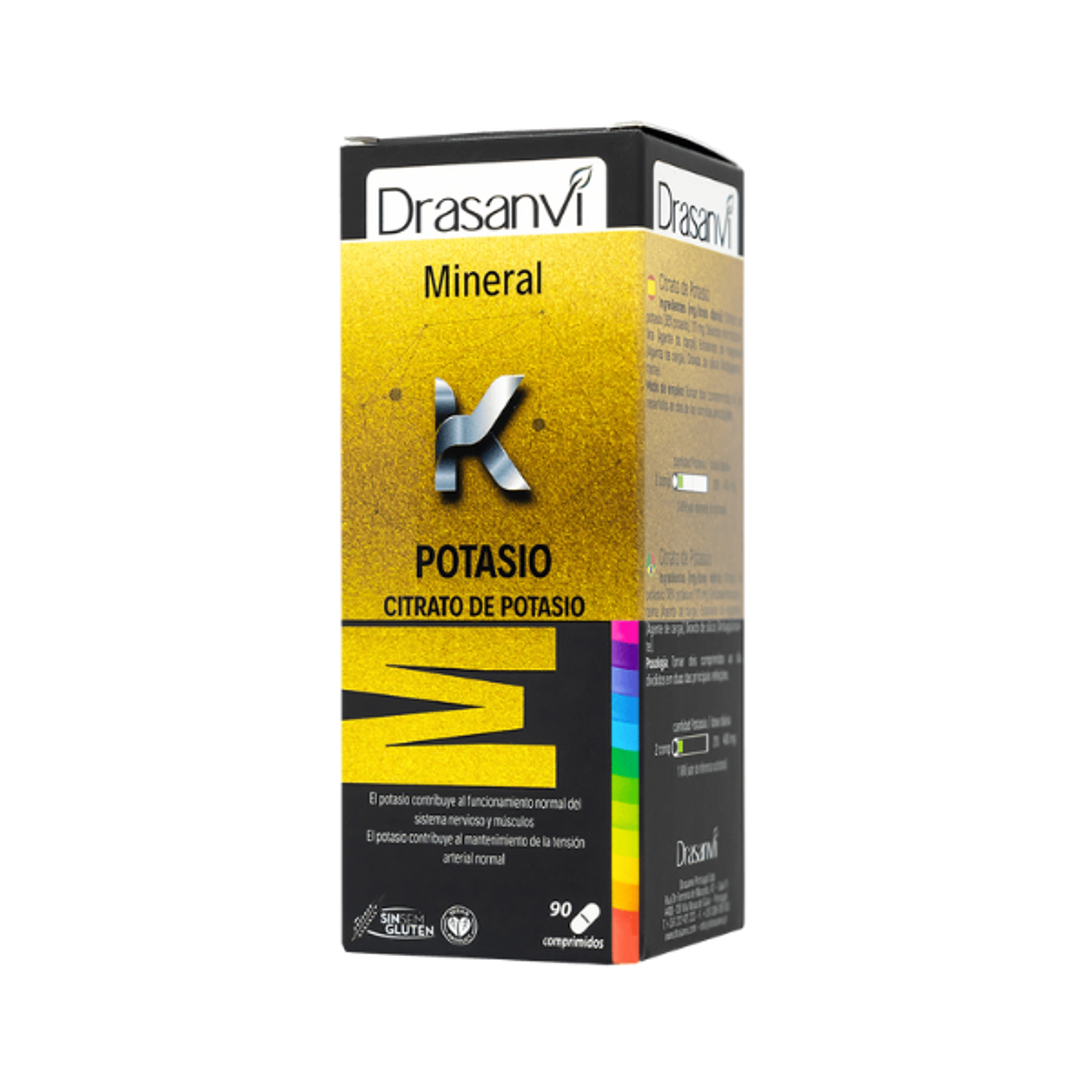 CITRATO DE POTASIO 201 Mg - Fco 90 comp. 1