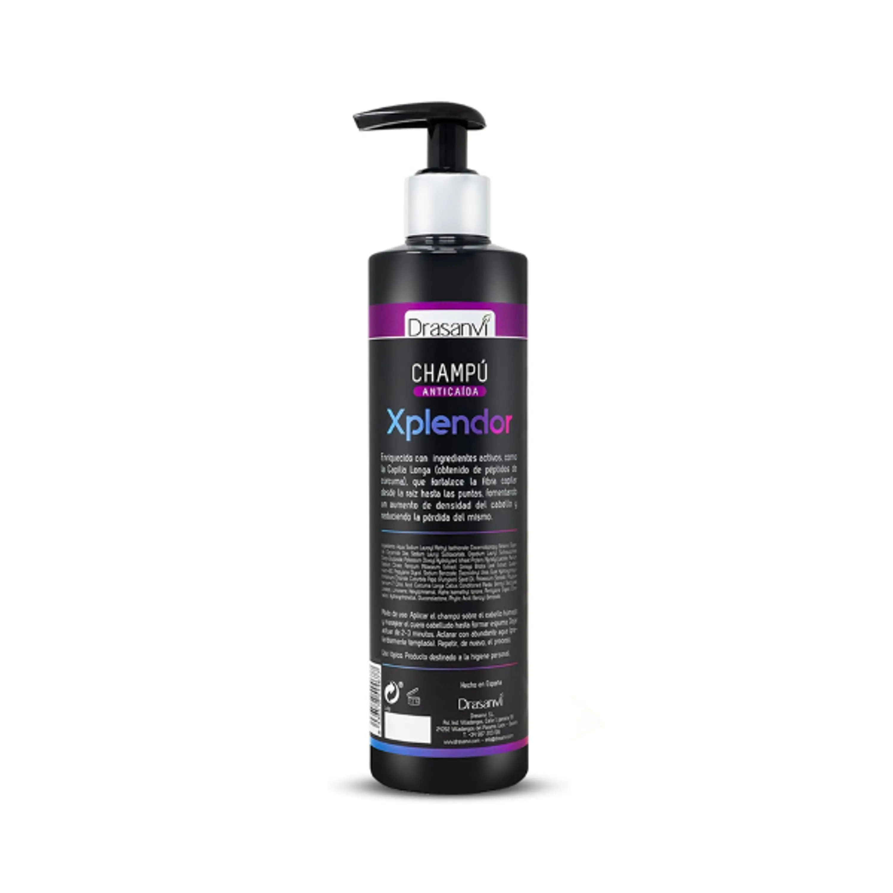 CHAMPU XPLENDOR ANTICAÍDA - fco 300ml 2