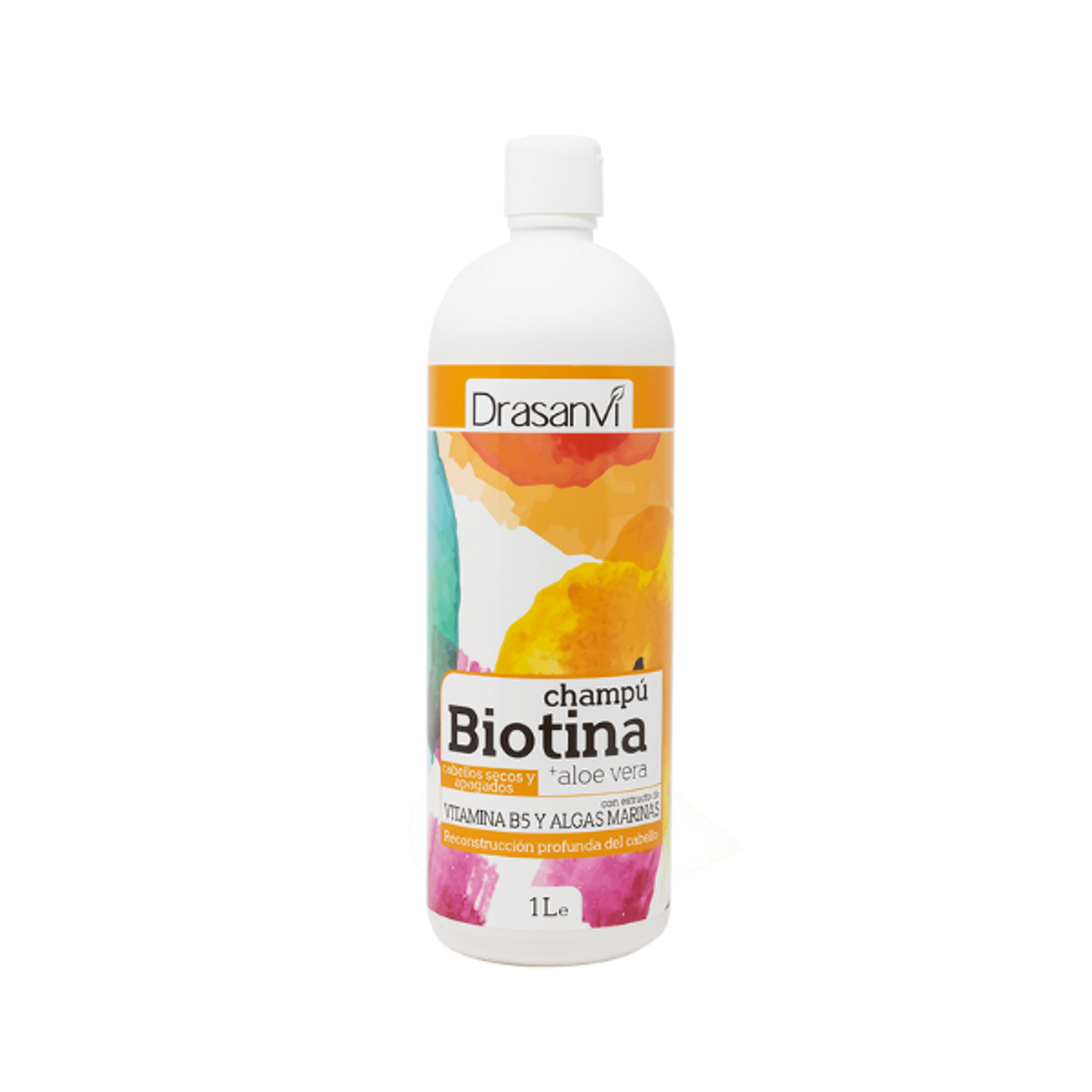 CHAMPU BIOTINA Y ALOE VERA CABELLO SECO Y APAGADO - fco 1L 1