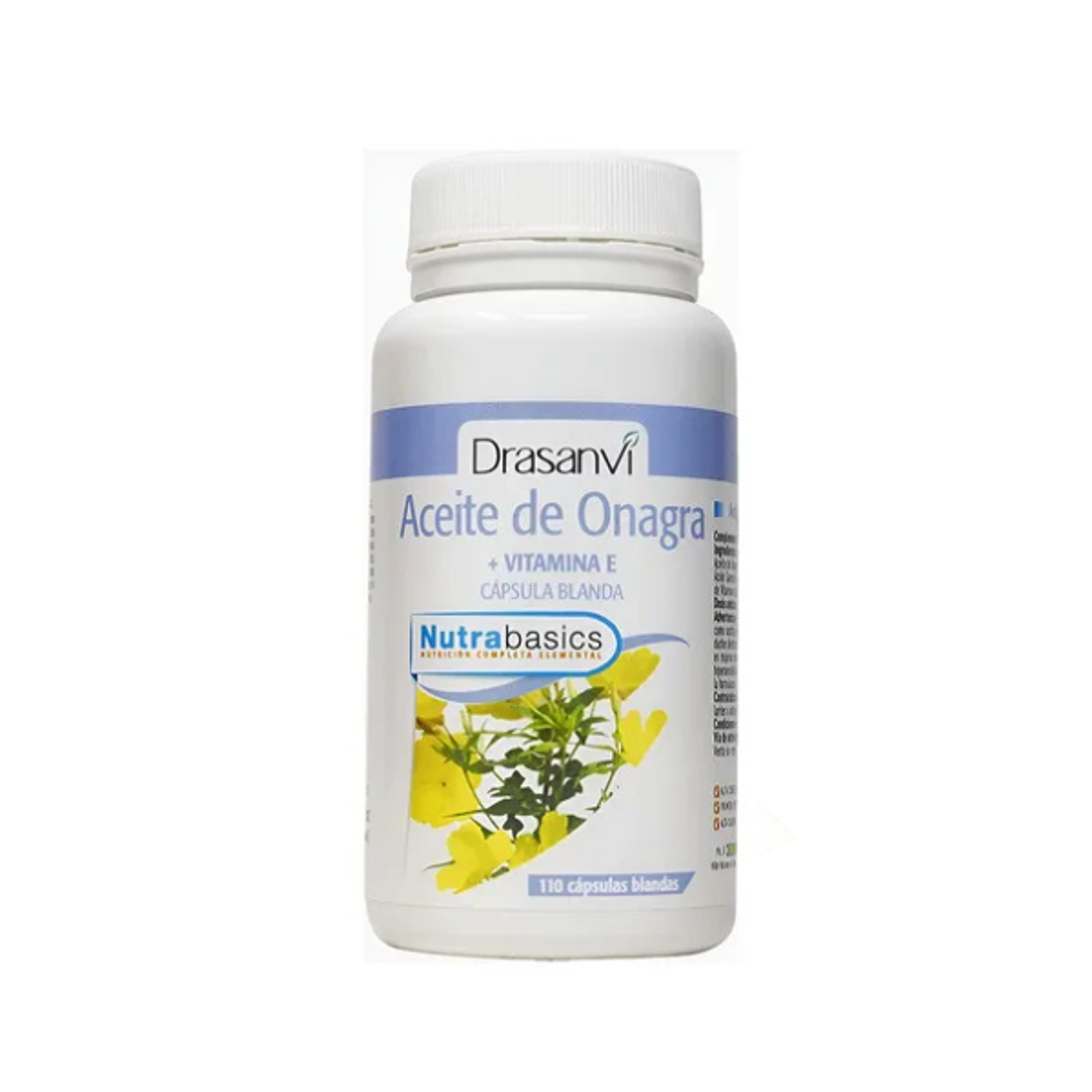 ACEITE DE ONAGRA + VIT E - fco 110 Cáp Blandas 1