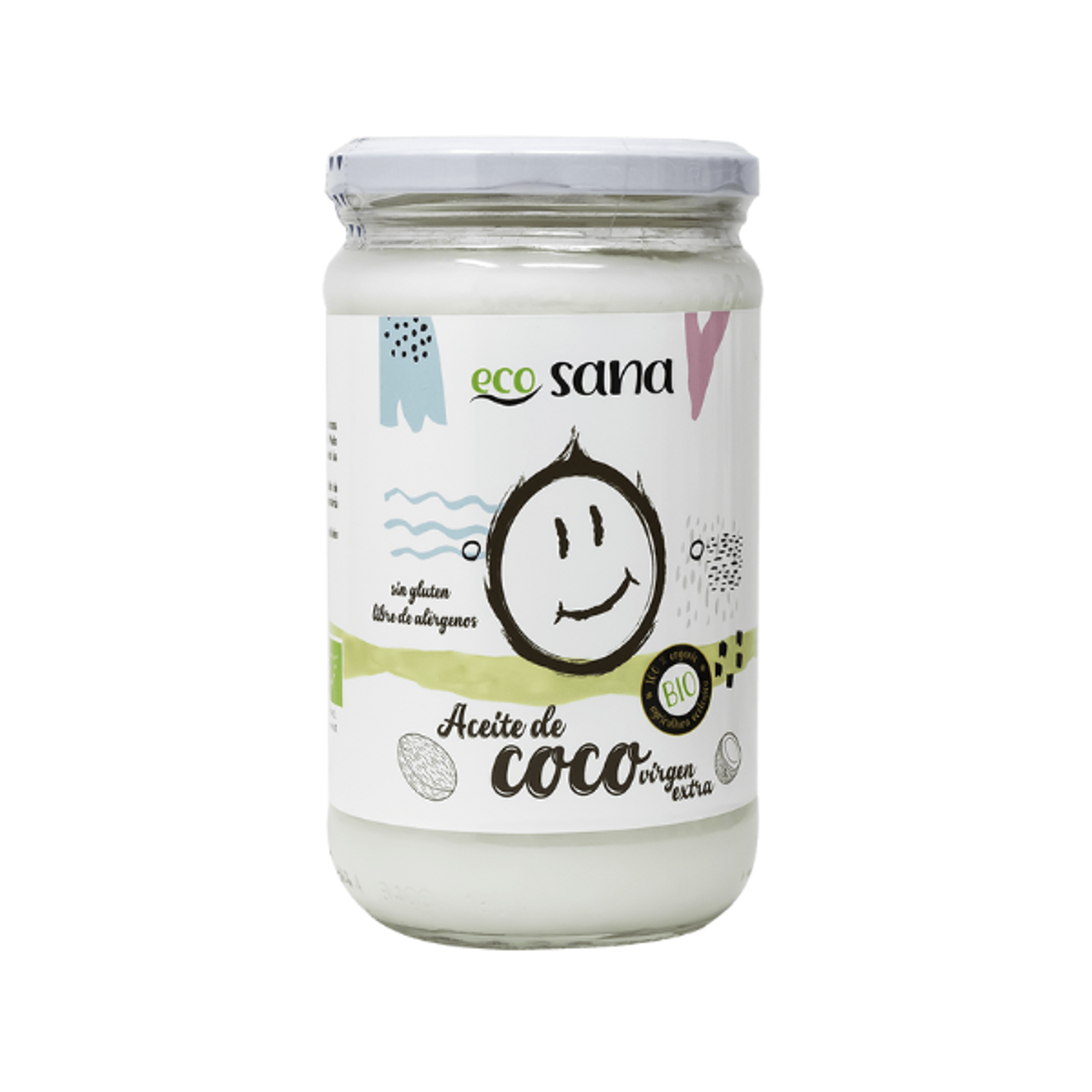 ACEITE DE COCO VIRGEN BIO - fco 500ml ECOSANA 1