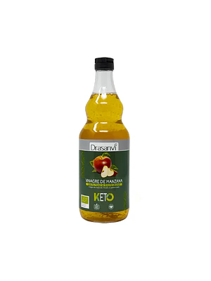 VINAGRE DE MANZANA SIN FILTRAR NI PASTEURIZAR - fco 750ml KETO