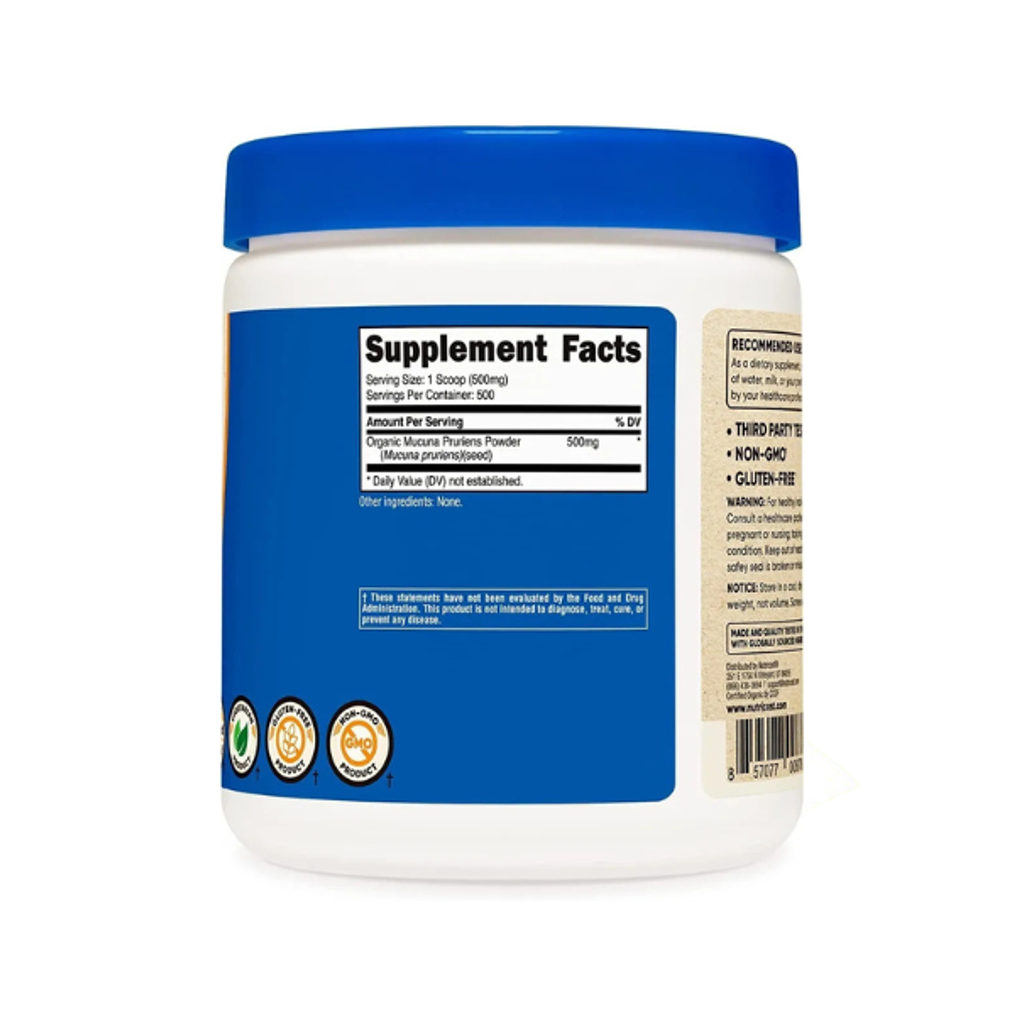 MUCUNA PRURIENS POWDER - fco 250mg (MUCUNA PRURIENS POLVO) 4