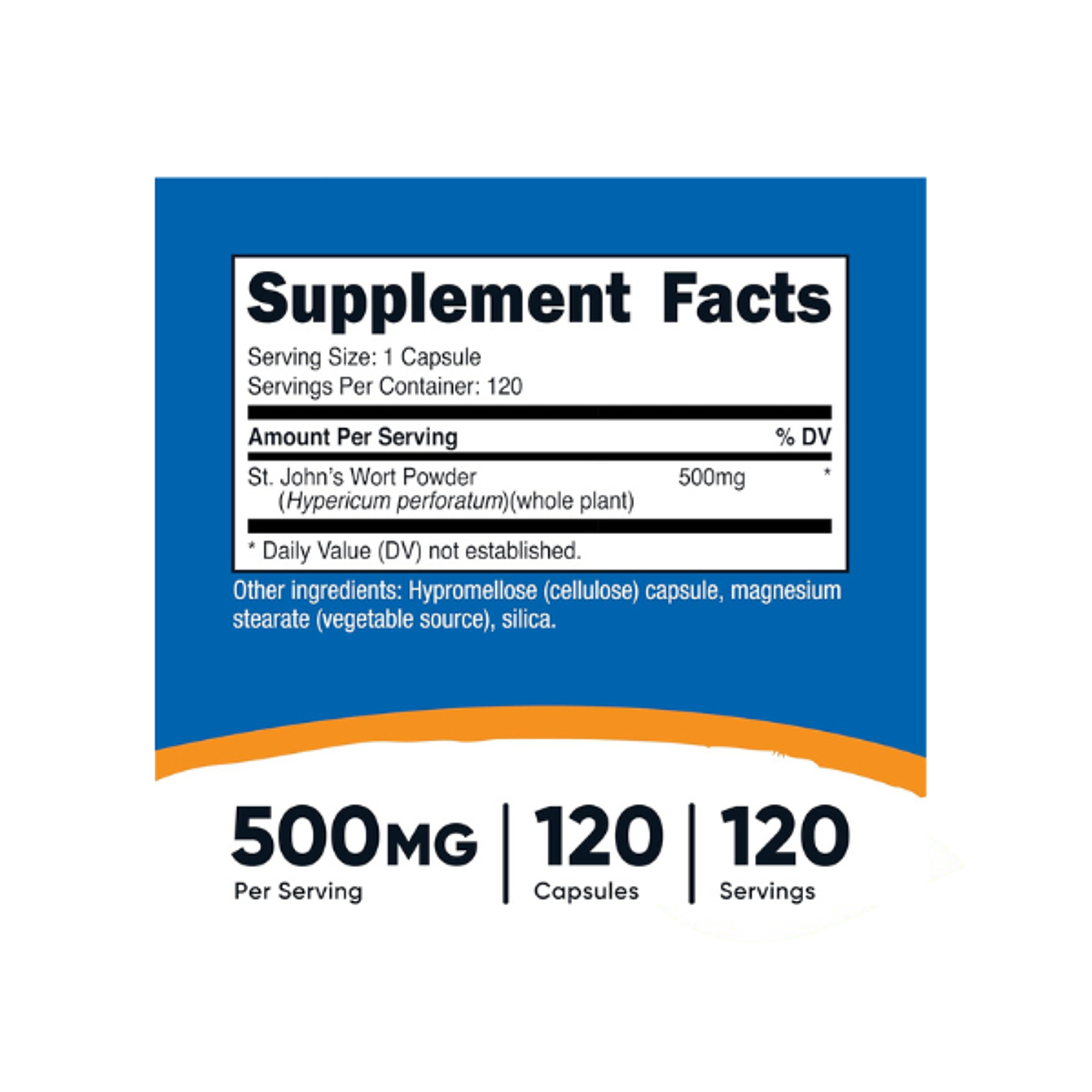 ST JHONS WORT 500 MG - fco 120 cap (hierba de san juan) 4