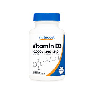 VITAMIN D3 10000 IU - 240 softgels