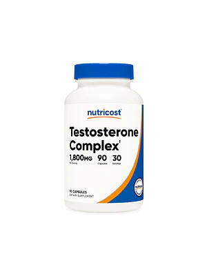TESTOSTERONE COMPLEX 1800 MG - fco 90 cap (complejo de testosterona)