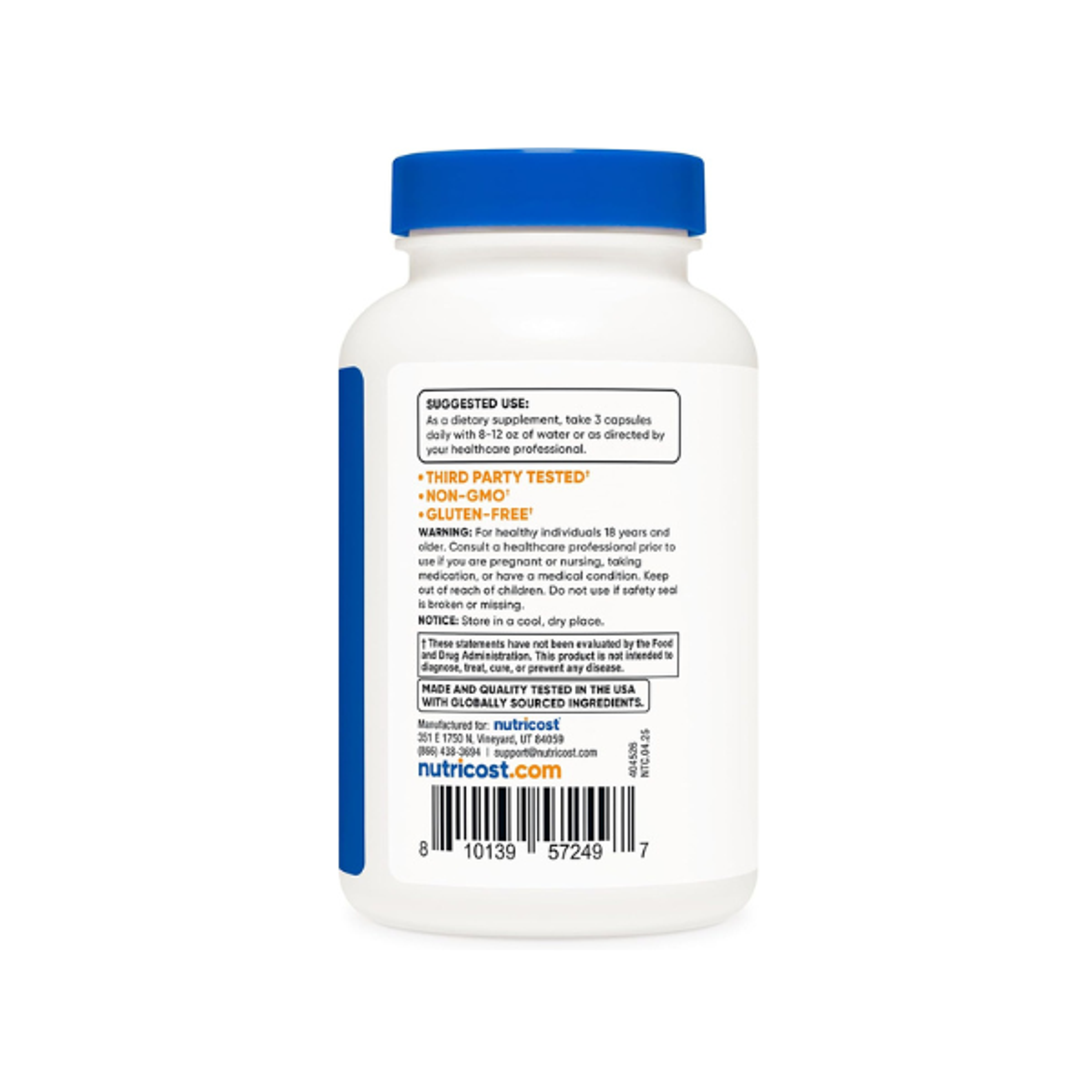 TESTOSTERONE COMPLEX 1800 MG - fco 90 cap (complejo de testosterona) 2