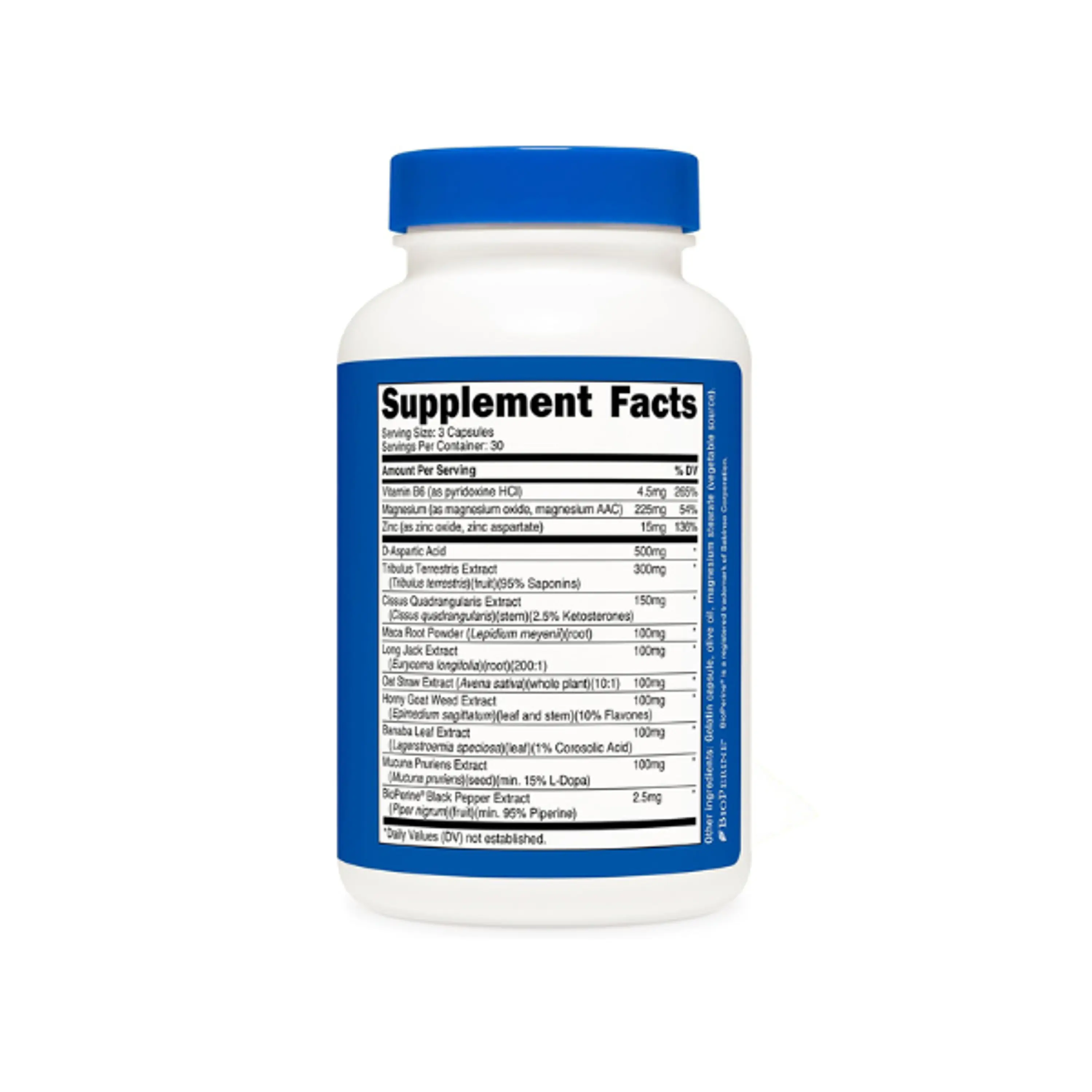 TESTOSTERONE COMPLEX 1800 MG - fco 90 cap (complejo de testosterona) 4
