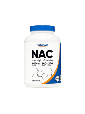 NAC 600 mg - fco x 240 cap (acetil cisteina)