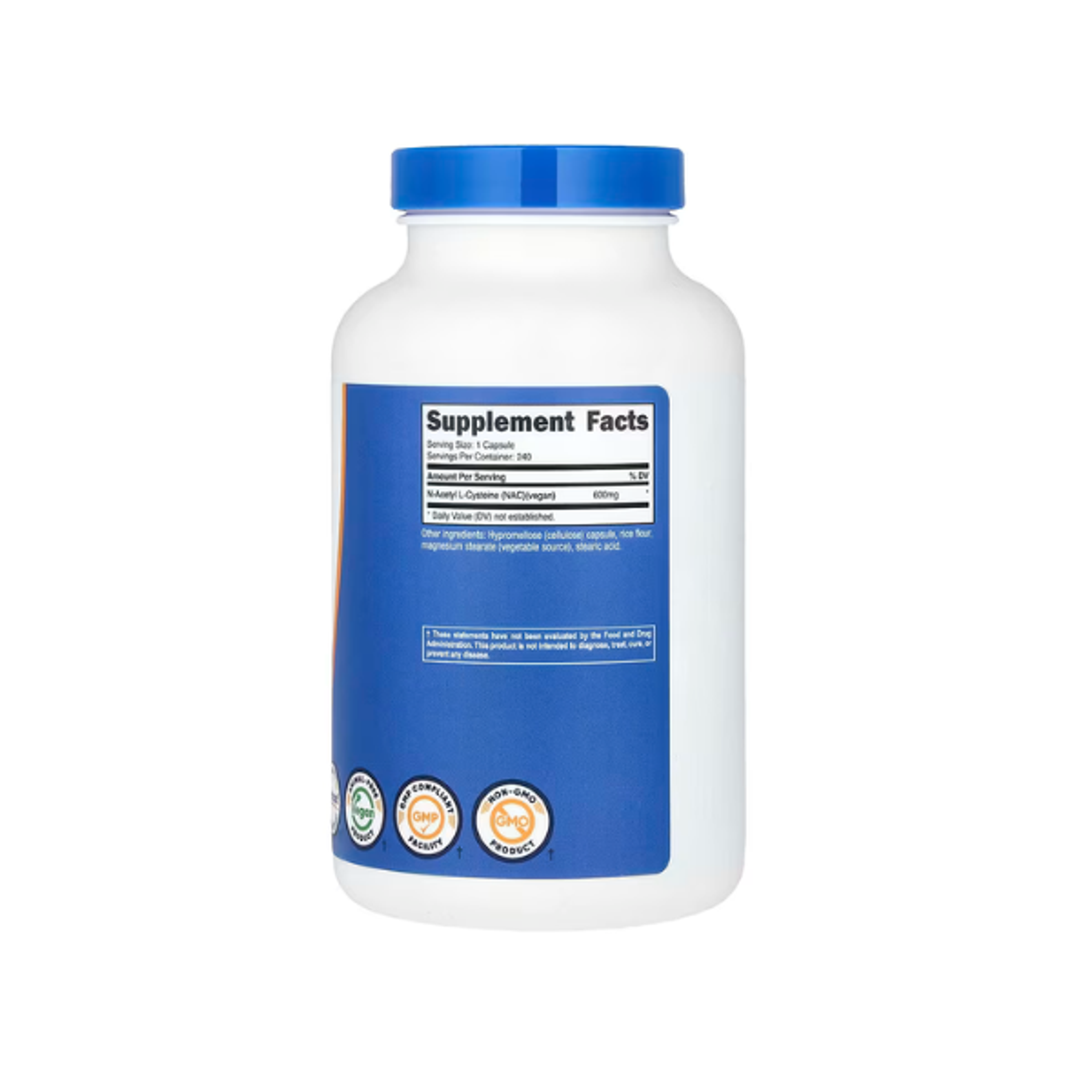 NAC 600 mg - fco x 240 cap (acetil cisteina) 3