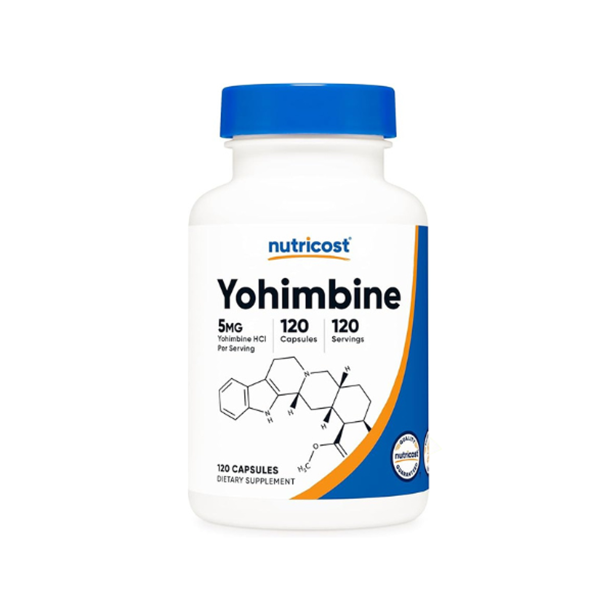 NUTRICOST YOHIMBINE 5 MG - fco 240 cap (yohimbina yombina) 1