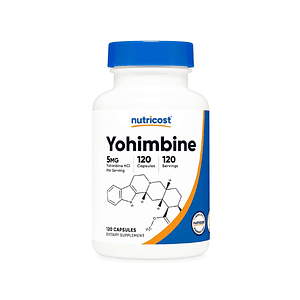 NUTRICOST YOHIMBINE 5 MG - fco 240 cap (yohimbina yombina)