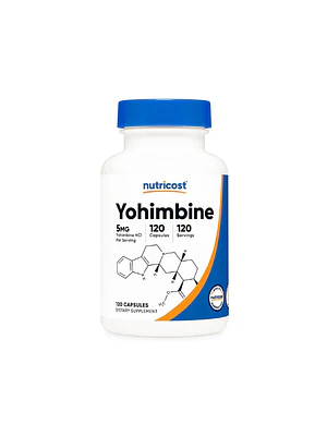 NUTRICOST YOHIMBINE 5 MG - fco 240 cap (yohimbina yombina)